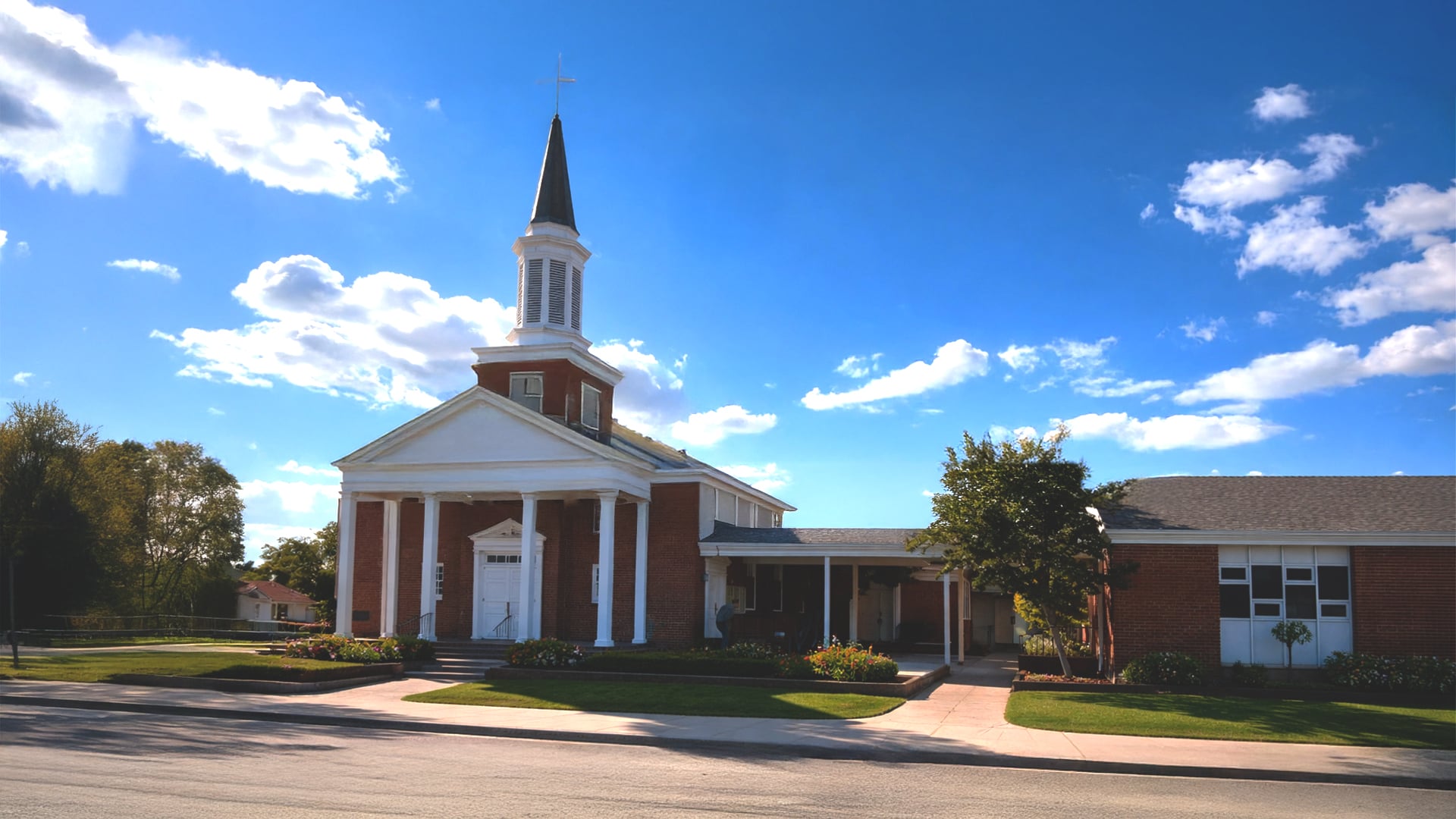 Early morning in New Covenant Community Church Sanger campus