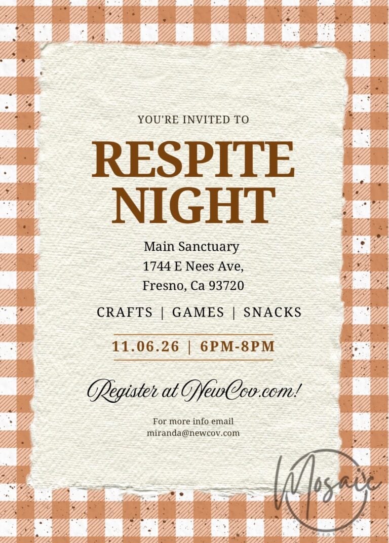 Mosaic Respite Night